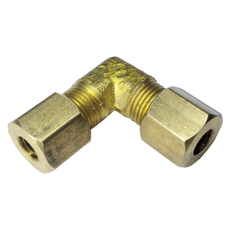 BRASS COMPRESSION UNION ELBOW