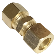 BRASS COMPRESSION DOUBLE UNION