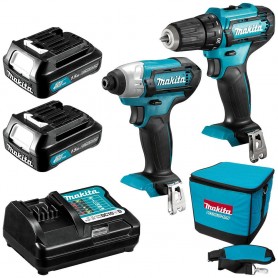 MAKITA COMBO KIT - CORDLESS IMPACT DRIVER 12V - CLX224 (DF333DZ / TD110DZ)