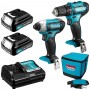 MAKITA COMBO KIT - CORDLESS IMPACT DRIVER 12V - CLX224 (DF333DZ / TD110DZ)