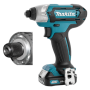 MAKITA CORDLESS IMPACT DRIVER - 12V X 1.5AH Drive Shank 6.35mm (1/4”) Hex (TD110DWYE)