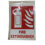 ER A4 SIZE FIRE EXTINGUISHER STICKER (A4)