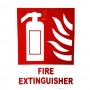 ER A4 SIZE FIRE EXTINGUISHER STICKER (A4)