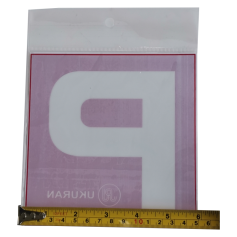 1pack X 2pcs CAR STICKER (P) 150mm X 150mm