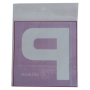 1pack X 2pcs CAR STICKER (P) 150mm X 150mm
