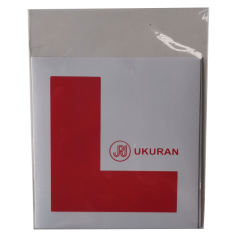 1pack X  2pcs MOTORCYCLE STICKER (L) - 90mm X 90mm