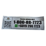 LORRY STICKER SPAD HOTLINE WITH REFLECTOR (JPJ & SIRIM APPROVED) (130mm X 400mm)