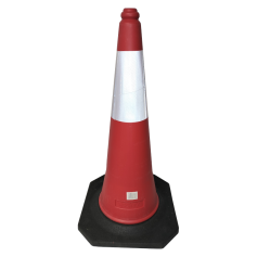 SAFETY CONE WITH REFLECTIVE (30IN)