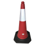 SAFETY CONE WITH REFLECTIVE (30IN)