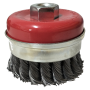 TWISTED WIRE ALAMBRE TRENZADO FIL TORSADE CUP BRUSH (4" X M14 X 2.0mm)