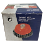 TWISTED WIRE ALAMBRE TRENZADO FIL TORSADE CUP BRUSH (4" X M14 X 2.0mm)