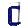 54401- NIETZ HEAVY DUTY G-CLAMP BLUE COLOUR 3in, 4in, 5in, 6in, 8in, 10in 12in