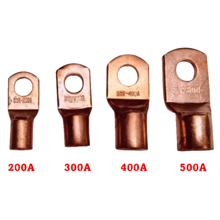 WELDING CABLE LUG 200, 300, 400, 500AMP (12mm Hole)