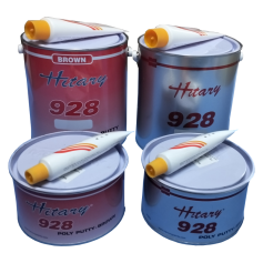 MERCURY NISSAN HITARY 928 POLY PUTTY WITH HARDENER - GREY / BROWN