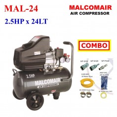 MALCOMAIR AIR COMPRESSORS - 2.5HP x 24LT (MAL-24)
