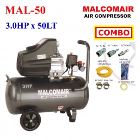 MALCOMAIR AIR COMPRESSORS - 3.0HP x 50LT (MAL-50)