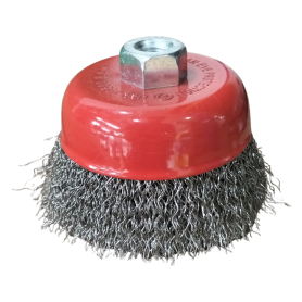 STAINLESS STEEL CUP BRUSH (3" X M10 X 1.5 mm)