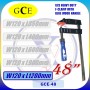 GCE HEAVY DUTY F-CLAMP WITH BLUE WOOD HANDLE