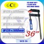 GCE HEAVY DUTY F-CLAMP WITH BLUE WOOD HANDLE