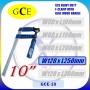 GCE HEAVY DUTY F-CLAMP WITH BLUE WOOD HANDLE