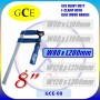 GCE HEAVY DUTY F-CLAMP WITH BLUE WOOD HANDLE