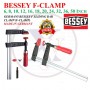 6" - 50" GERMANY BESSEY F SLIDING BAR CLAMP