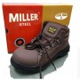 FIESTO SAFETY SHOES - MILLER MID CUT - BROWN (6355) No5 - No12