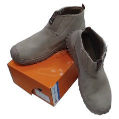 FIESTO SAFETY SHOES - BROWN - MID CUT (7822) No5 - No12