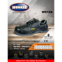 WORKER SAFETY SHOES (SIRIM) - LOW-CUT (WS108) No5 - No10