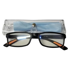 READING GLASSES TR90 8001 AQ-246 C/W TRANSPARENT BOX (100° TO 300°)