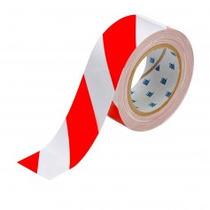 FLOOR MARKING TAPE - RED & WHITE (48mm X 30Mtr)
