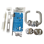 AERO LEVER HANDLE MORTISE LOCK SET - STAINLESS STEEL (A2211-SS)