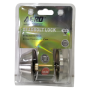 AERO SINGLE DEAD BOLT LOCK - STAINLESS STEEL (A3011-SS)