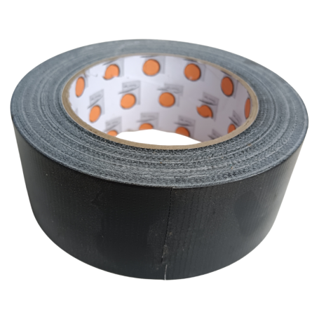 2" X 25Mtr COLOUR CLOTH TAPE - BLACK, BLUE, GREEN, BROWN, RED, SILVER, YELLOW