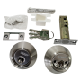 AERO DOUBLE DEAD BOLT LOCK - STAINLESS STEEL
