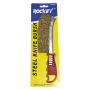 KNIFE WIRE BRUSH C/W PVC HANDLE - WITH PACKING (BRASS) B010-037