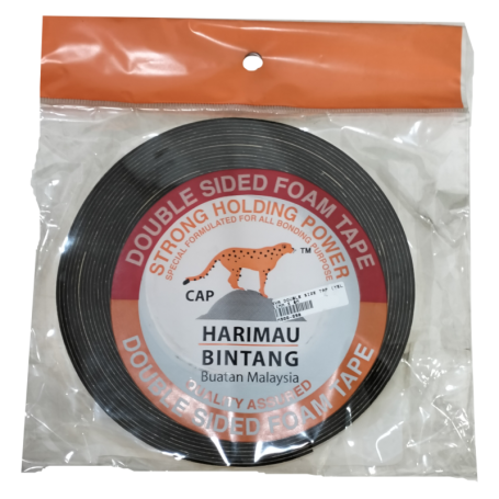 EVA DOUBLE SIZE FOAM TAPE (YELLOW PAPER) (8M) - M900-098, M900-099, M900-100