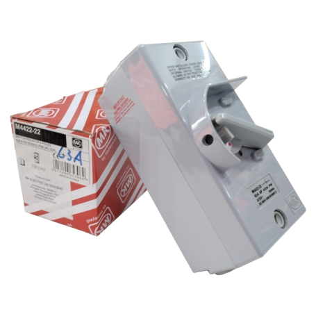 MK SWITCH ISOLATOR 4 POLES 63A 415V (M4422-22)