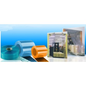 EXTRUFLEX STANDARD PVC STRIP CURTAIN SHEET  (2mm X 200mm)