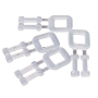 PP STRAPPING BAND PVC BUCKLE  (1BAG X 1KG /500PCS+/-)