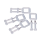 PP STRAPPING BAND PVC BUCKLE  (1BAG X 1KG /500PCS+/-)