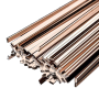 BEDRA PHOSPHORUS COPPER BRAZING ROD-0% SILVER (FLAT BRAZING ROD) (1.3 X 3.2 X 500mm)