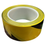 FLOOR MARKING TAPE - BLACK & YELLOW (48mm X 30Mtr)