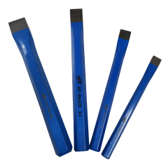 NIETZ HEX FLAT COLD CHISEL - 1/2", 5/8", 3/4", 1"