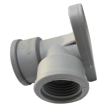 NYLON WALL PLATE ELBOW - F&F (1/2")