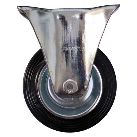 ( 3" 4" 5" 6" 8" ) DOCKER RUBBER WHEEL - RRB- BRAKE ,RRR- RIGID, RRS- SWIVEL