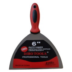 FIESTO STEEL SCRAPEREDUCING PUTTY KNIFE (2", 2-1/2", 3", 4", 5', 6")