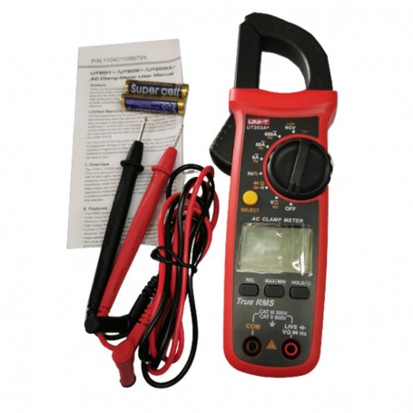 UNI-T UT202A+ AC DC 600V DIGITAL CLAMP MULTI-METERS (UT202A)