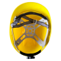 WORKER SAFETY HELMET - V-TYPE 800 (WHITE, YELLOW)