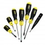 STANLEY STMT66679 6PCS CUSHION GRIP MAGNETIC TIP SCREWDRIVER SET WITH DIGITAL TEST PEN 92-002 (66-679)